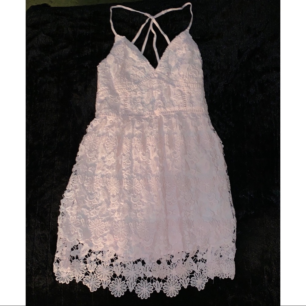 Pastel pink Hollister dress